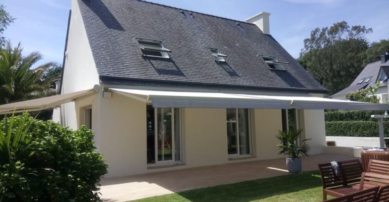 pose store blanc jardin brest