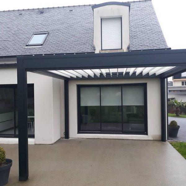 pose pergola maison brest