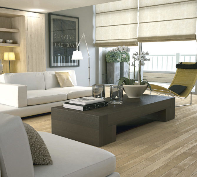 pose Store intérieur beige brest quimper